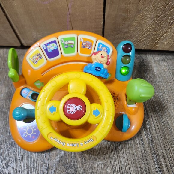 V tech Turn and learn driver childrens toy - Picture 7 of 10